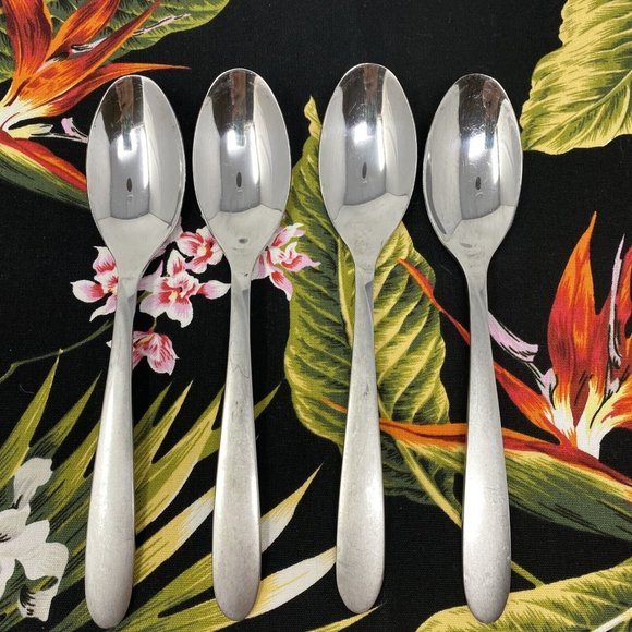 Oneida Dining Set Of 4 Oneida Mooncrest Stainless Flatware Soup